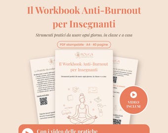 Workbook anti-burnout per insegnanti