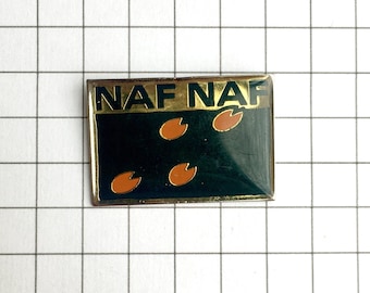 3cm LG Vintage enamel pin badge Naf Naf 90s french clothes pin