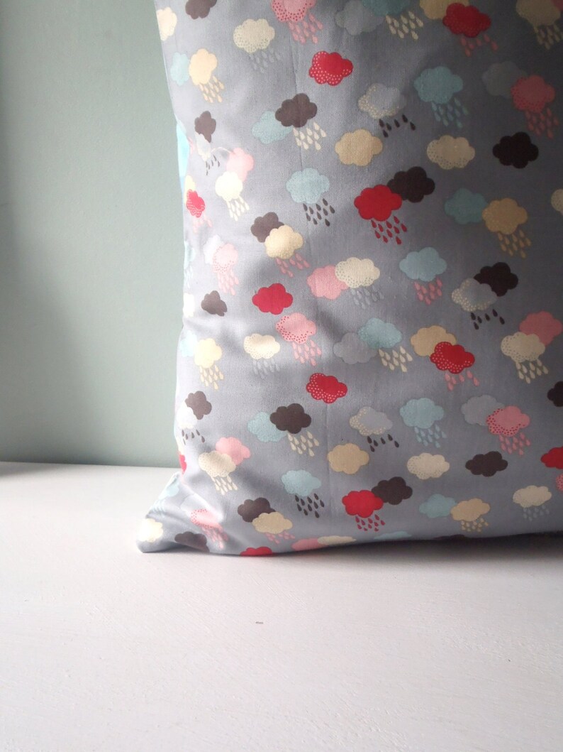 Rain Cloud Weather Pillow Cover Etsy