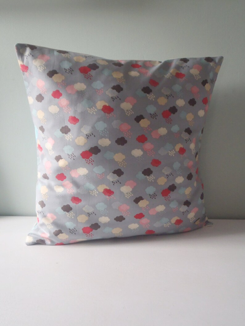 Rain Cloud Weather Pillow Cover Etsy