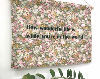 100/% Quilt Shop Cotton Fabric Star Spangled Banner Song Lyrics from We the People Collection by Timeless Treasures