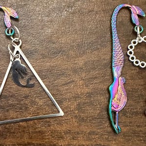 Rainbow Mermaid Bookmarks