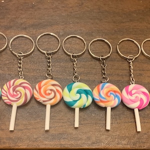Lollipop Tassel Keychains