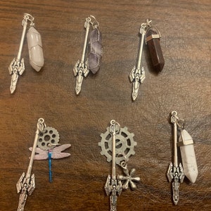 Mini Silver Sword Bookmarks