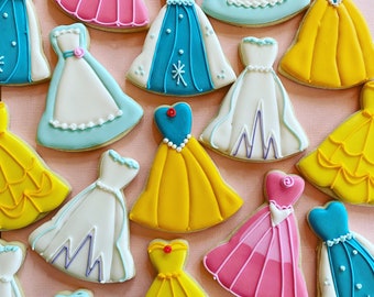 Princess Decorated Sugar Cookies-1 dozen