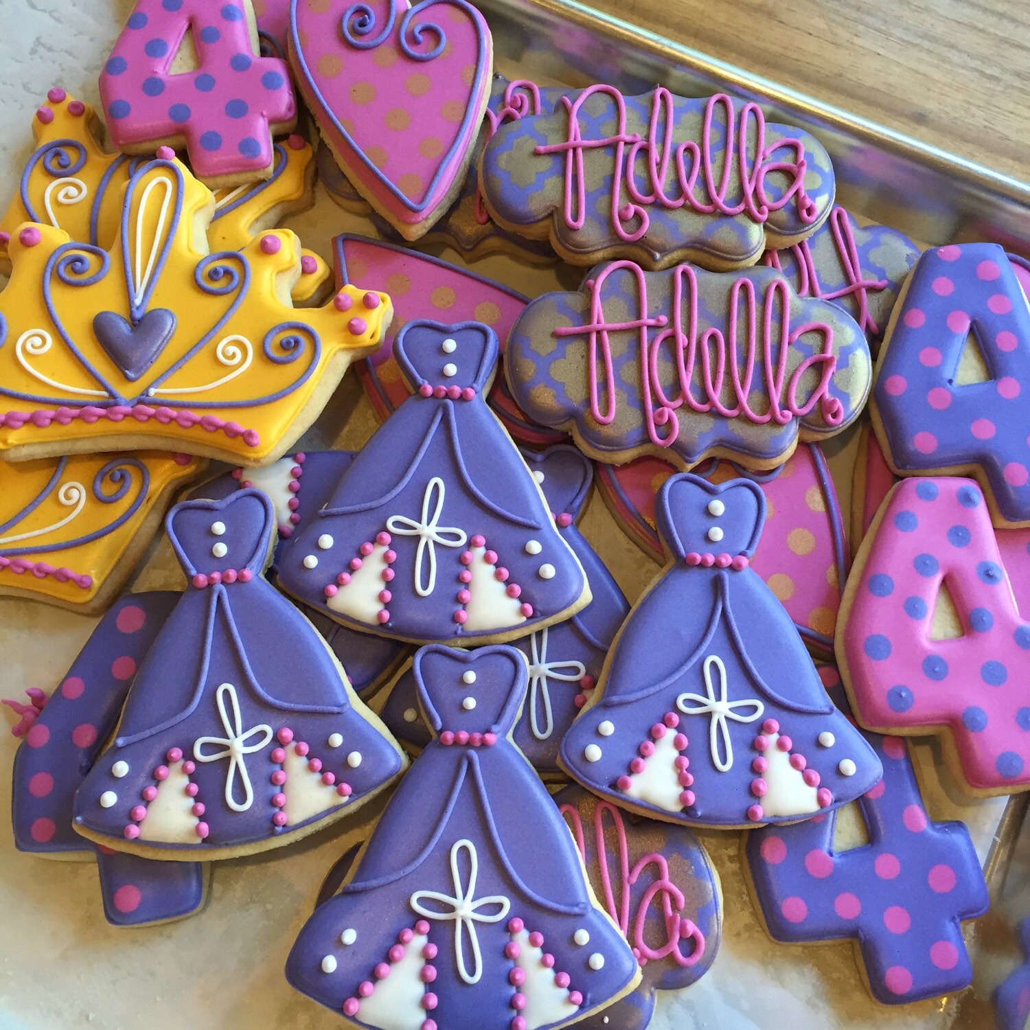 Princess Decorated Sugar Cookies1 Dozen Etsy