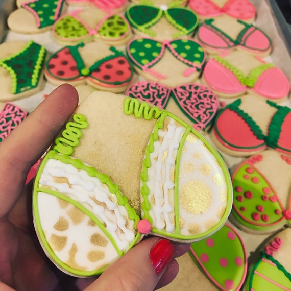 Bachelorette Or Lingerie Shower Decorated Sugar Cookies 1 Etsy