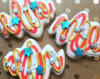 Fourth of July/ Memorial Day Decorated Sugar Cookies-1 dozen