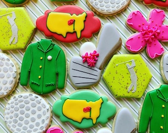 Golf Decorated Sugar Cookies-1 dozen