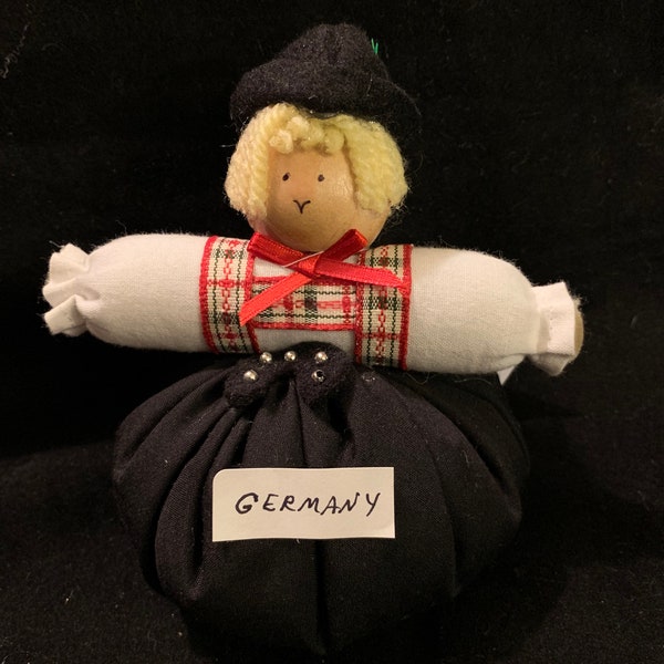 German Boy Doll in Folk Costume
