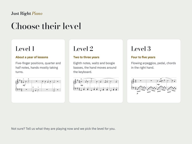 Christmas Piano Sheet Music With Their Name, Personalised, Level 1-3 (PDF) image 10