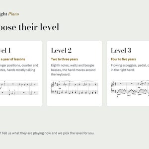 Christmas Piano Sheet Music With Their Name, Personalised, Level 1-3 (PDF) image 2