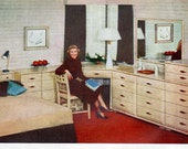 Items Similar To Mengel Furniture Ad Raymond Loewy 1950 S