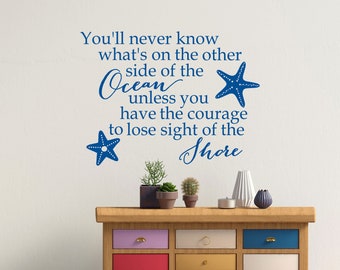 Beach Wall Decal Etsy