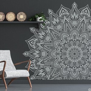 Shyla Mandala Wall Decal: Removable Yoga Studio Art K865