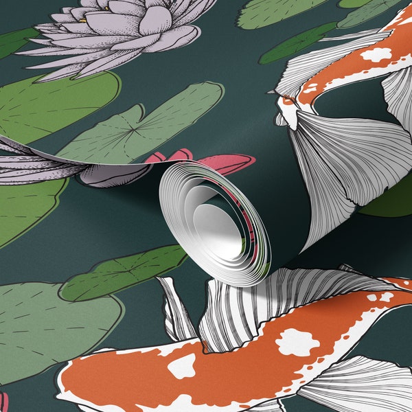 Fish Wallpaper Etsy