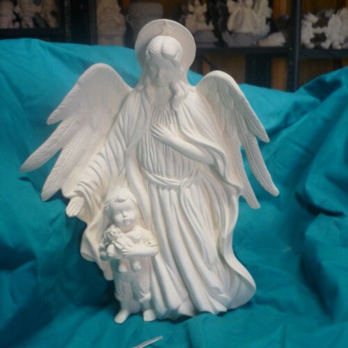 Ceramic Bisque Angel Cherub Christmas Ready to Paint. 12 Etsy