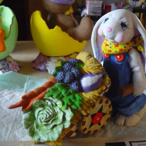 Harvey Hare with cart  Ready to paint