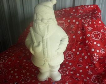 Vintage Santa  Ready to Paint