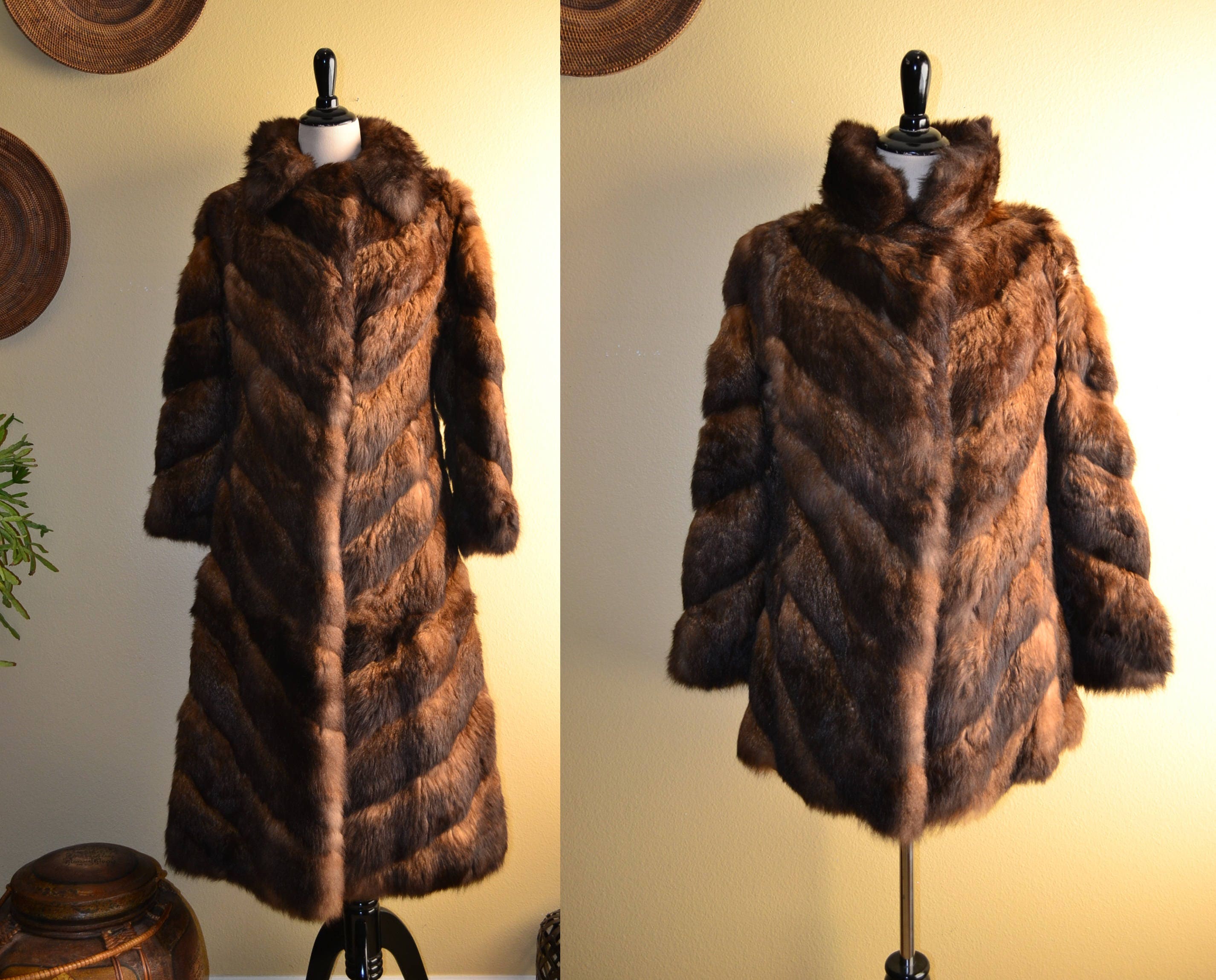 Convertible Fur Coat - Etsy