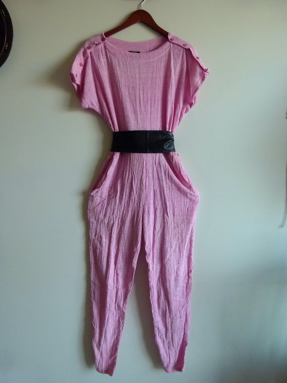 Vtg 80's Deadstock ZODIAC NWT India slouchy Pink c