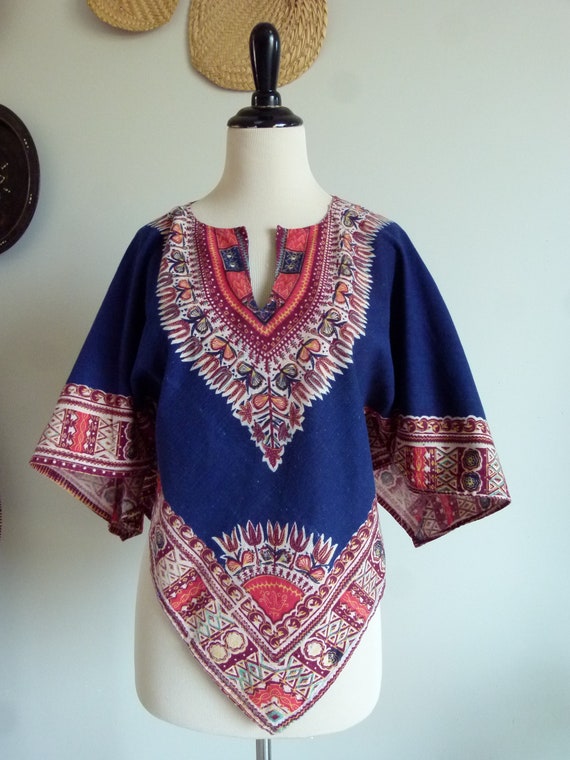 Block print Dashiki Tops Block print Dashiki Tops