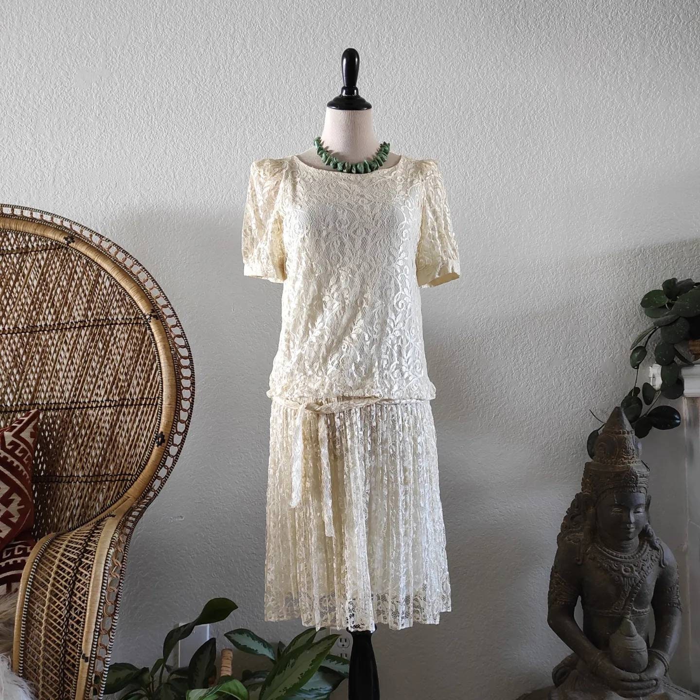 Diane Freis Drop Waist Dress - Etsy