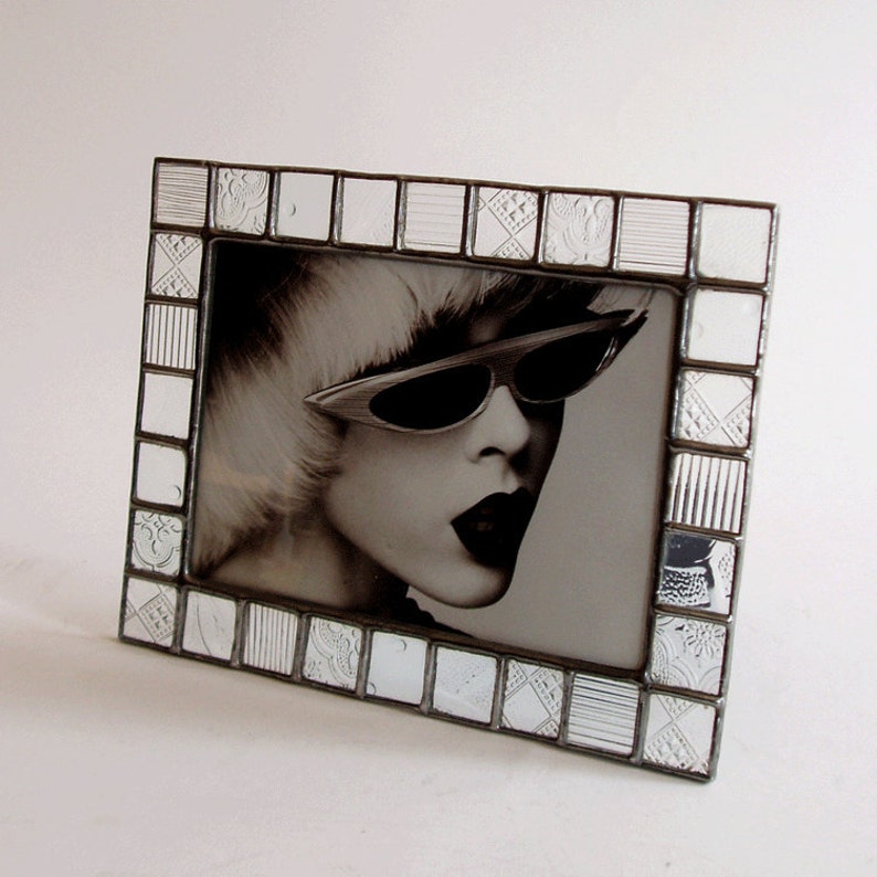 5 X 7 Picture Frame Clear Glass Pattern Vertical or Etsy Denmark
