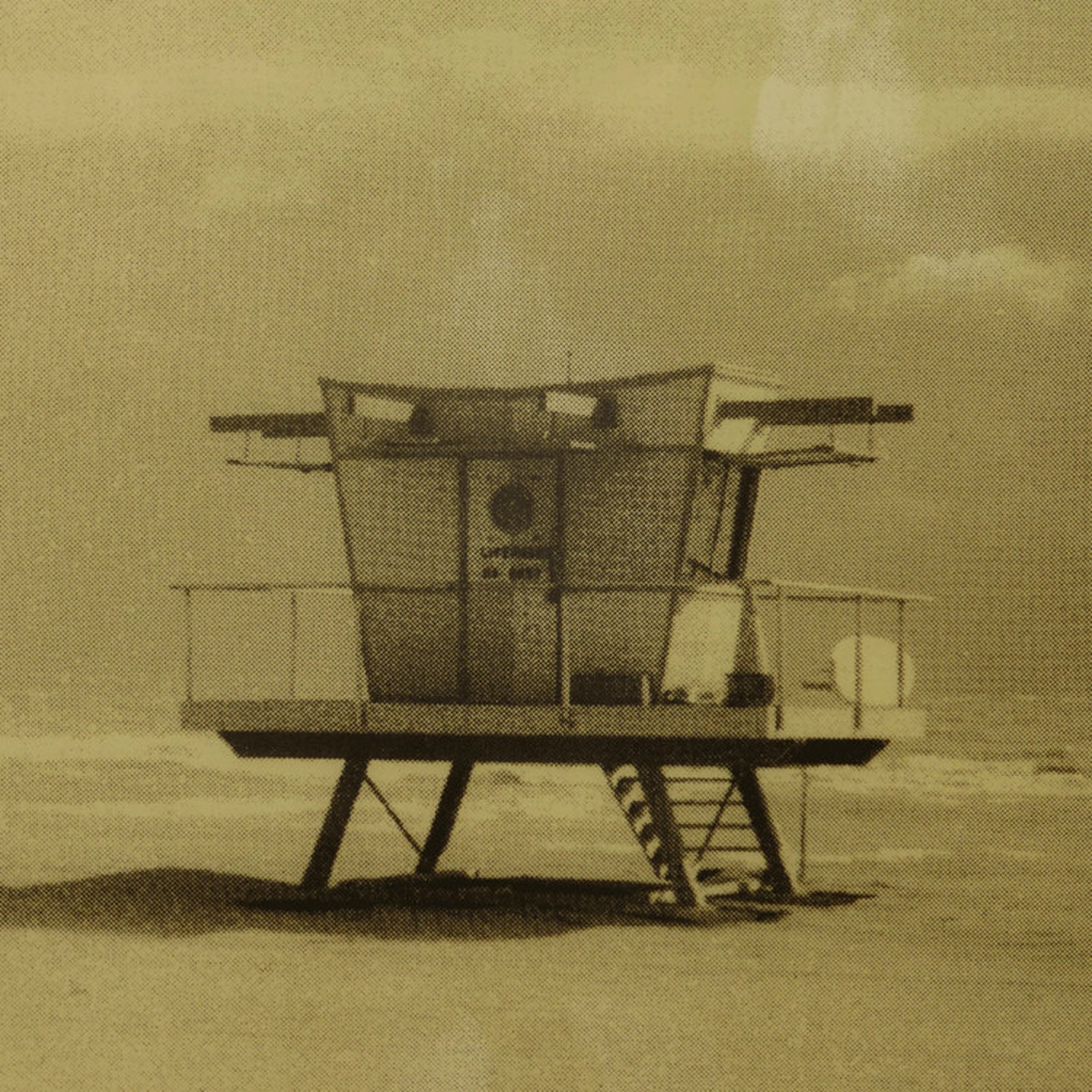 Silkscreen Photo on Glass Miami Beach - Etsy