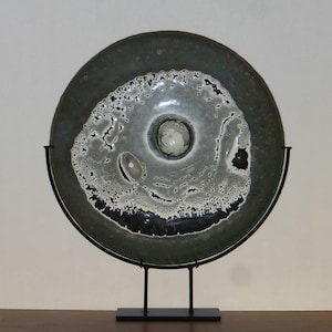 Panneau de verre artistique primé - Carte de l'Atlantide