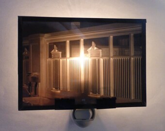 Nightlight photo negative