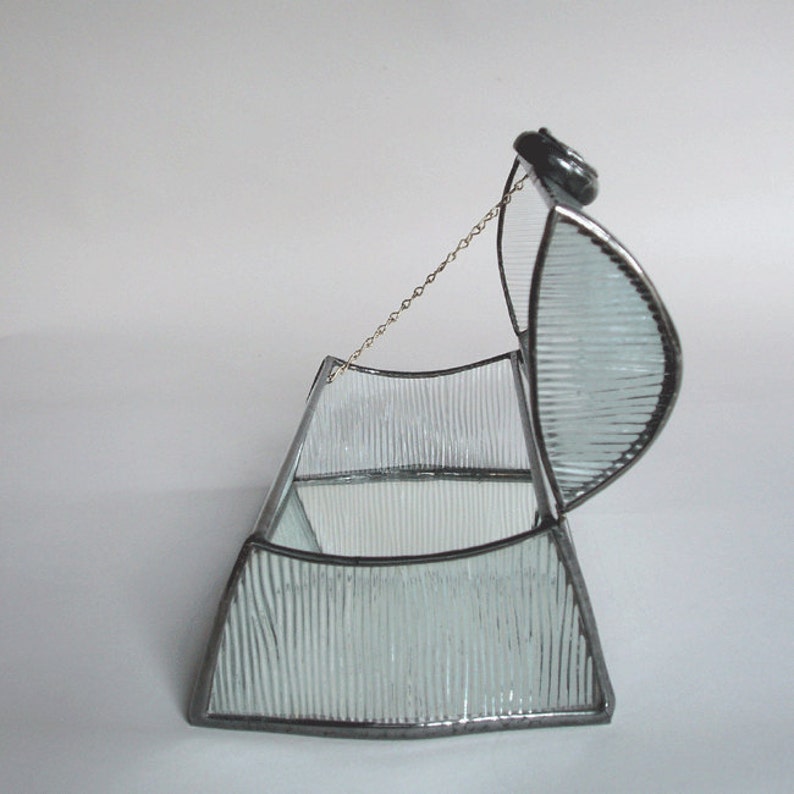 Jewelry Box Stained Glass Art Deco Style Etsy