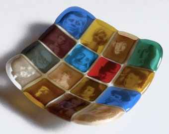 Famous people plate