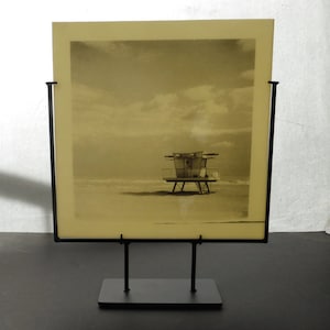 Silkscreen Photo on Glass Miami Beach - Etsy