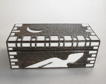 Stained Glass Jewelry Box - One-of-a-Kind