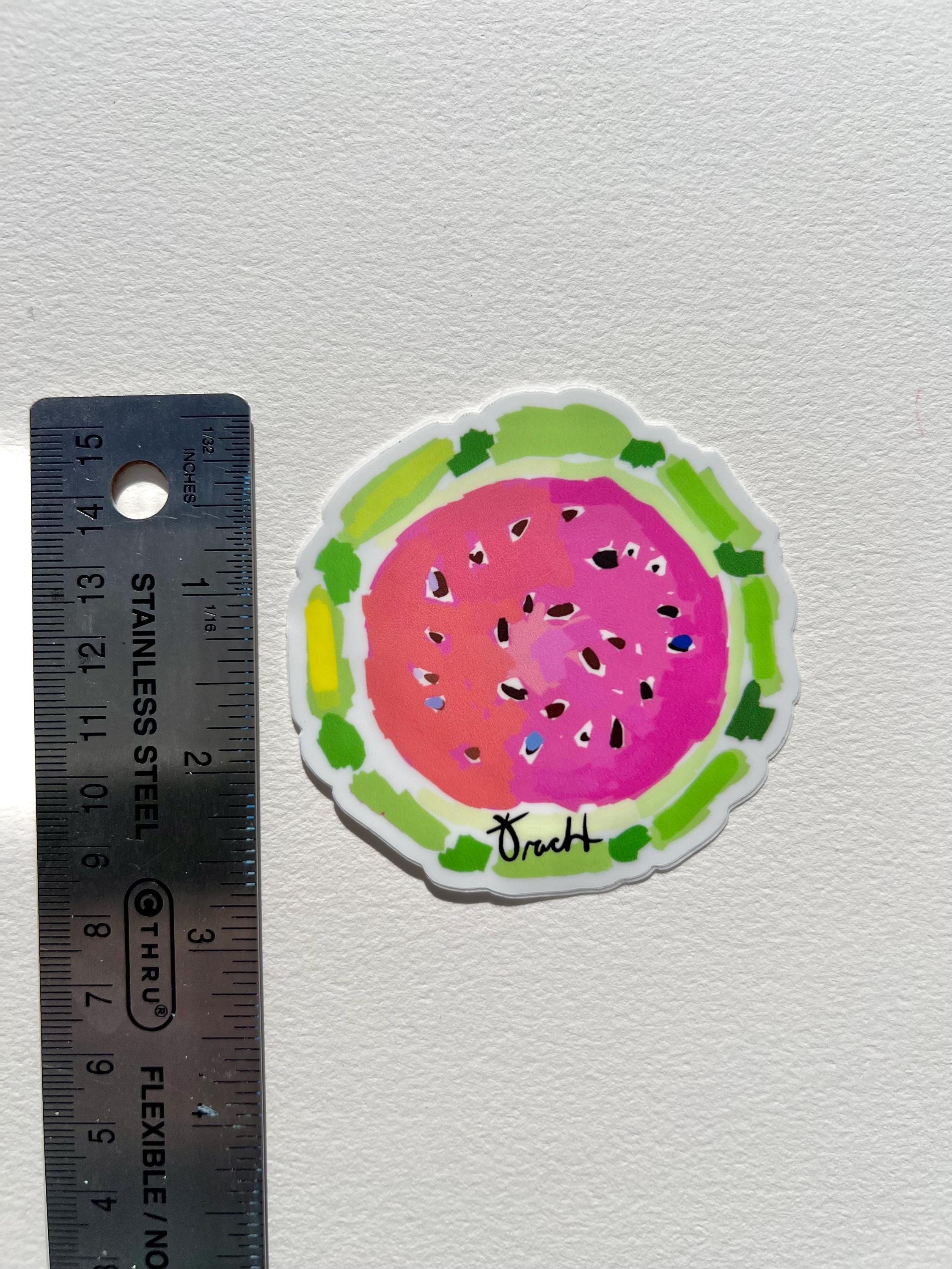 Retro Watermelon Sticker Watermelon Sticker, Die Cut Vinyl and Thick High Quality Colorful and ...
