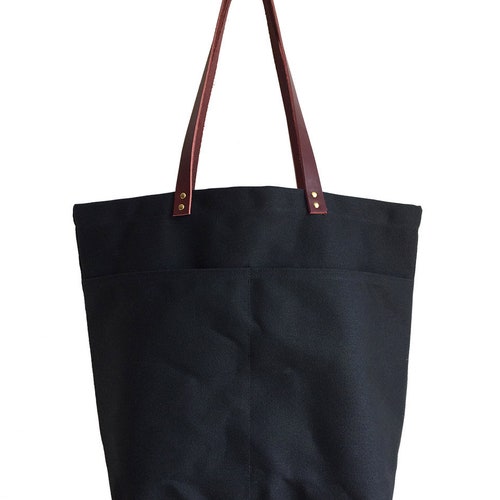 Satchel Waxed Canvas Crossbody Bag Vegan Cross Body Bag Etsy