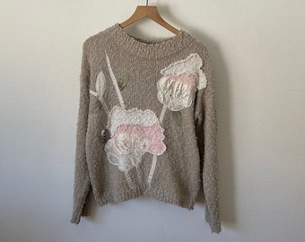 Vintage Chic Grandma Knit Sweater