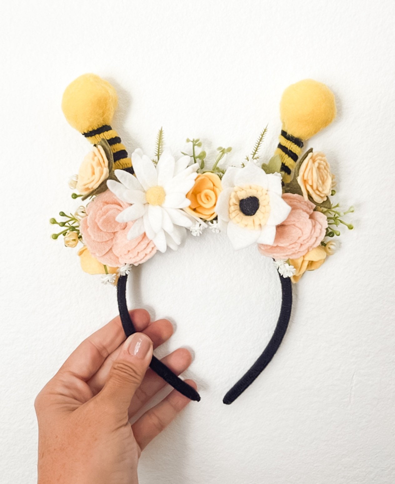 Diadema De Antenas De Abeja Y Hormiga Para Disfraces – Accesorio Cómodo Y Ajustable, Ideal Para Cosplay, Halloween Y Fiestas Temáticas