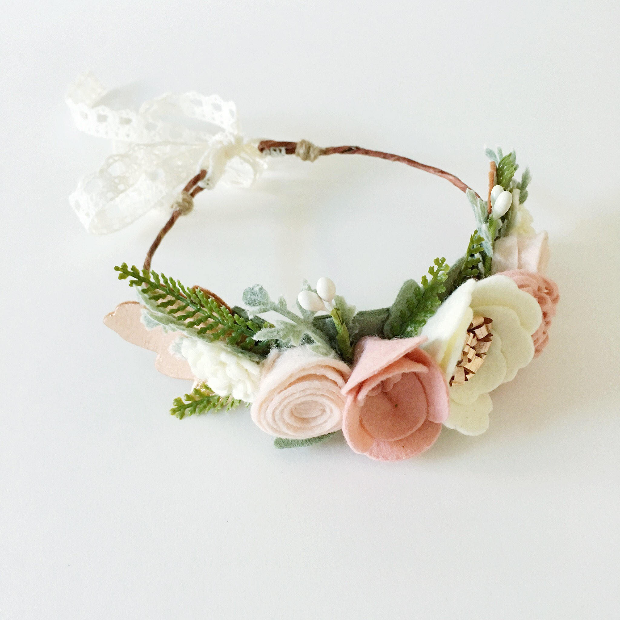 Baby/Child/Adult Felt Flower Crown Flower Crown Felt Etsy