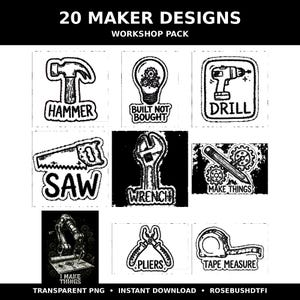 Maker Workshop Stickers