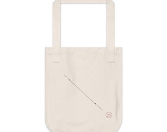 Persian Miniature Painting Javelin - Two Sided Blade Tote Bag (Natural Canvas)