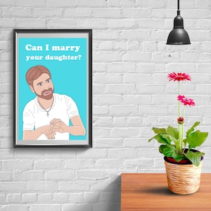 Paul (90 Day Fiance) Digital Print // Printable Wall Art, Poster, Digital Download, Home Decor, Paul Staehle, Paul and Karine, Reality TV