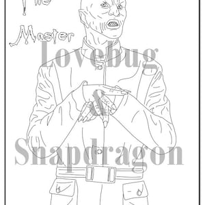 Buffy the Vampire Slayer Coloring Book // Instant Print Digital File, Travel Activity, Rainy Day Activity, Art Therapy, Coloring Pages image 10