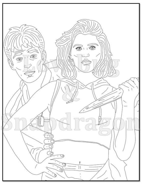 action heroes digital coloring book instant print pdf etsy