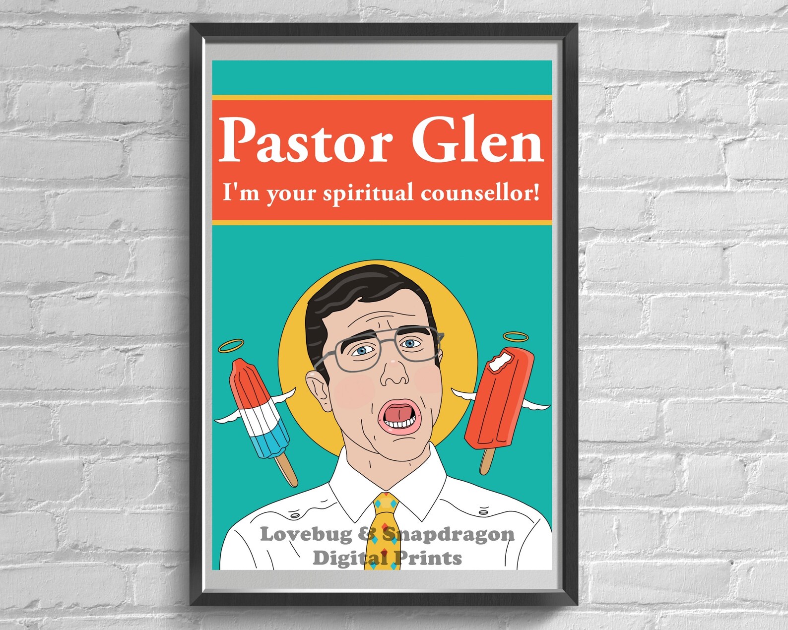Glen letterkenny Digital Print // Printable Wall Art Etsy