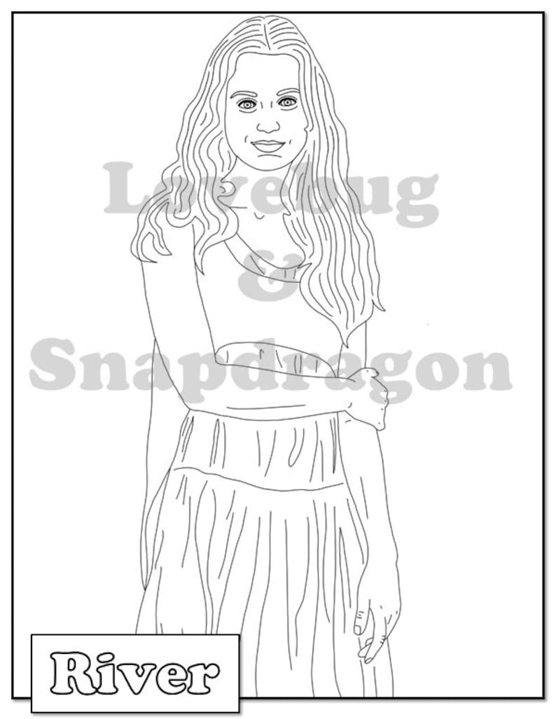 Firefly & Serenity Digital Coloring Book // Instant Print PDF, Travel Activity, Rainy Day, Art Therapy, Coloring Page, Nathan Fillion, River image 3