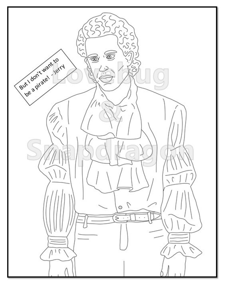 Download Seinfeld Digital Coloring Book // Instant Print PDF File ...