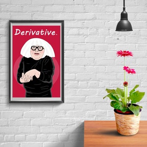 Ongo Gablogian Digital Print // Printable Wall Art, Poster, Download, Home Decor, Danny Devito, Always Sunny, Frank Reynolds, Derivative