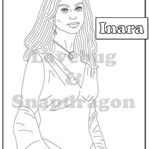 Firefly & Serenity Digital Coloring Book // Instant Print PDF, Travel Activity, Rainy Day, Art Therapy, Coloring Page, Nathan Fillion, River image 4